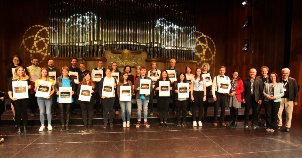 Junge Sängerinnen und Sänger brachten Konzerthaus zum Klingen