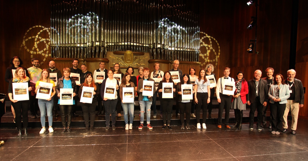 Junge S&auml;ngerinnen und S&auml;nger brachten Konzerthaus zum Klingen