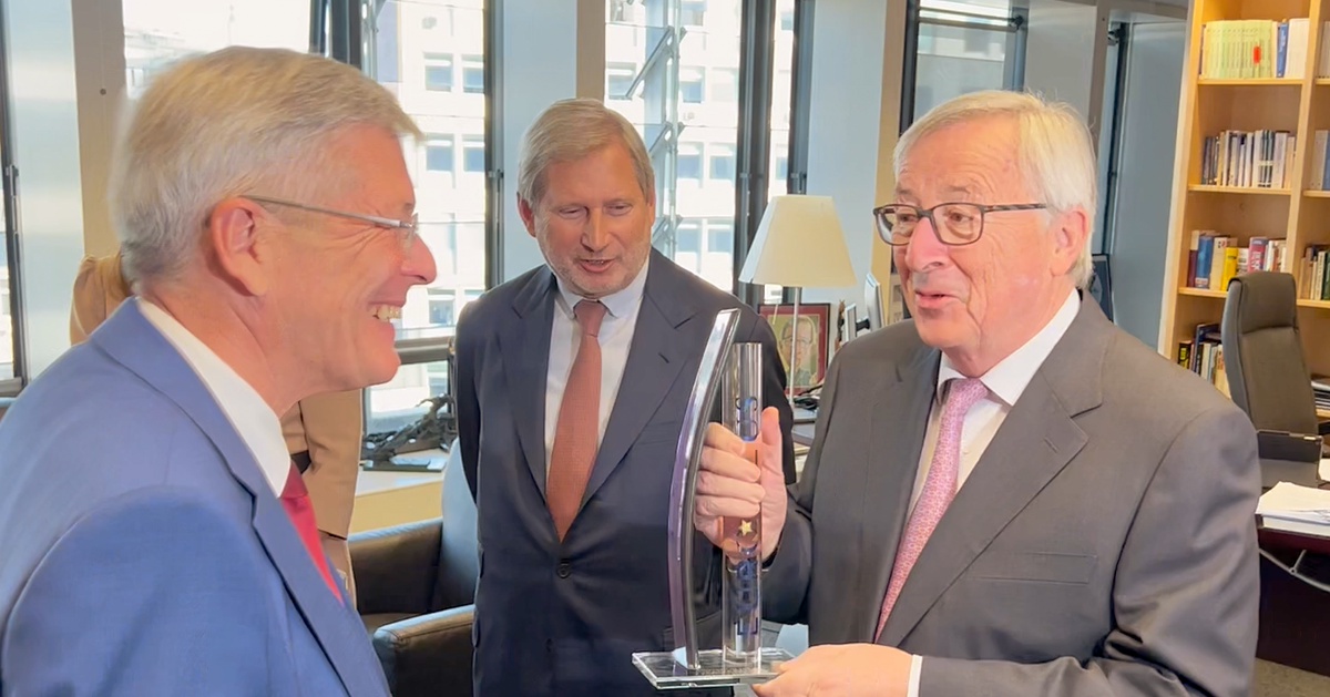 Europa: Hohe Auszeichnung f&uuml;r Jean-Claude Juncker