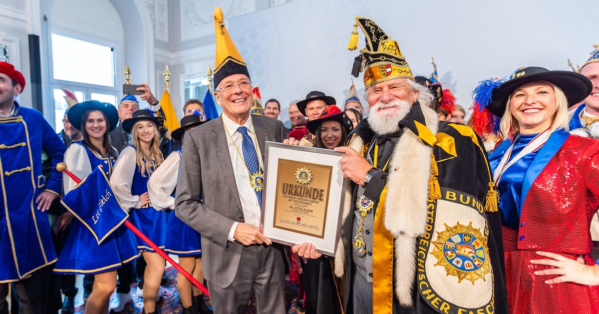 Fasching in Klagenfurt geweckt