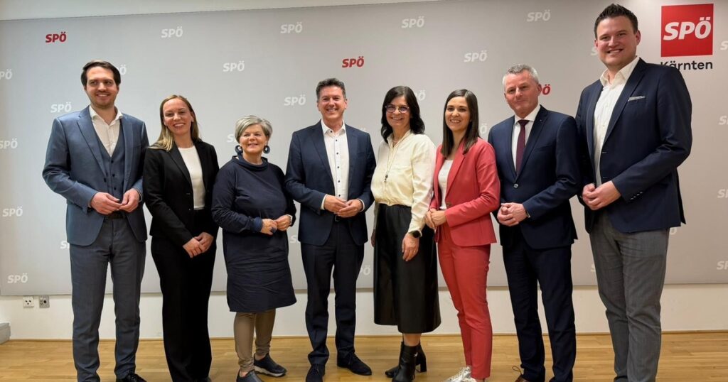 SPÖ Kärnten stellt Team neu auf: Landesparteivorstand beschließt einstimmig personelle Weichenstellung