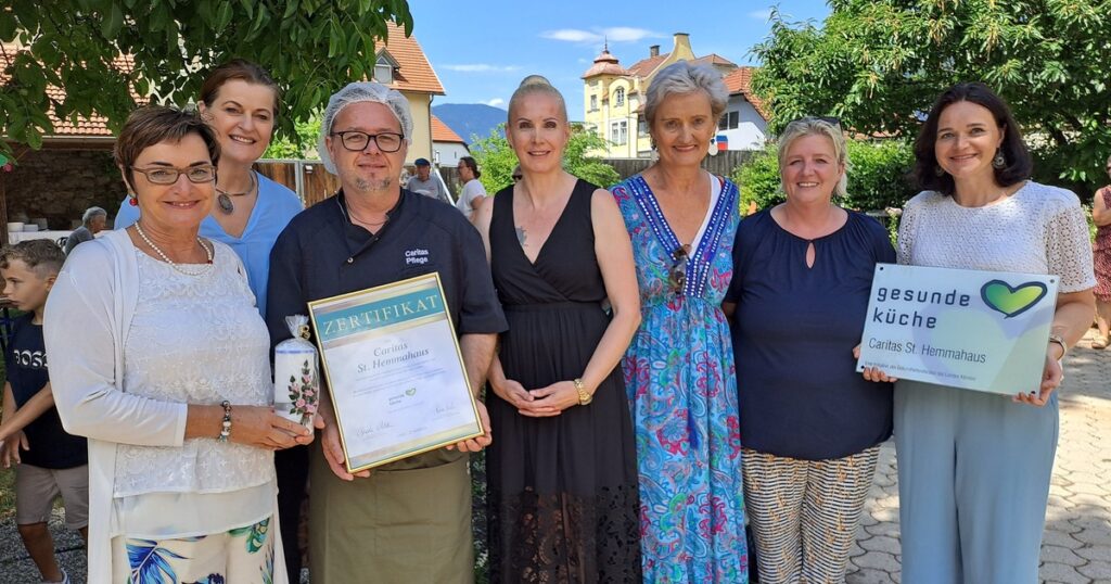 Gütesiegel „Gesunde Küche“ im „St. Hemma-Haus“