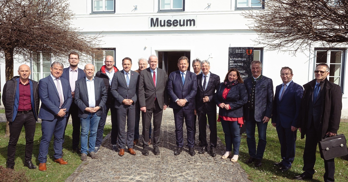 Bilaterales Arbeitsgespr&auml;ch mit slowenischen Ministern in Globasnitz