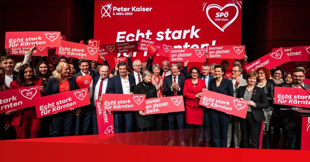 Wahl 23: Startschuss zu SPÖ Kärnten Wahlbewegung