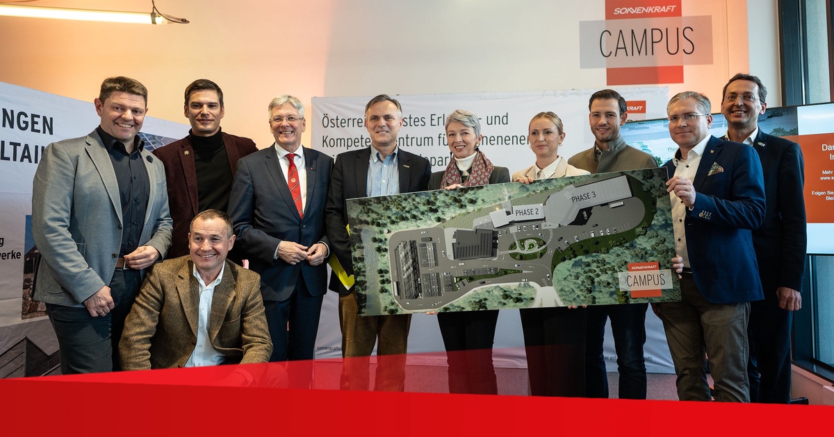 Energieunabh&auml;ngigkeit: &Ouml;sterreichweites Leuchtturmprojekt entsteht in St. Veit