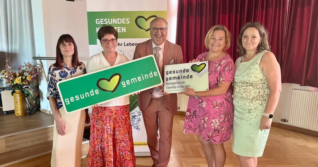 In Ebenthal wird Gesundheitsbewusstsein aktiv gelebt