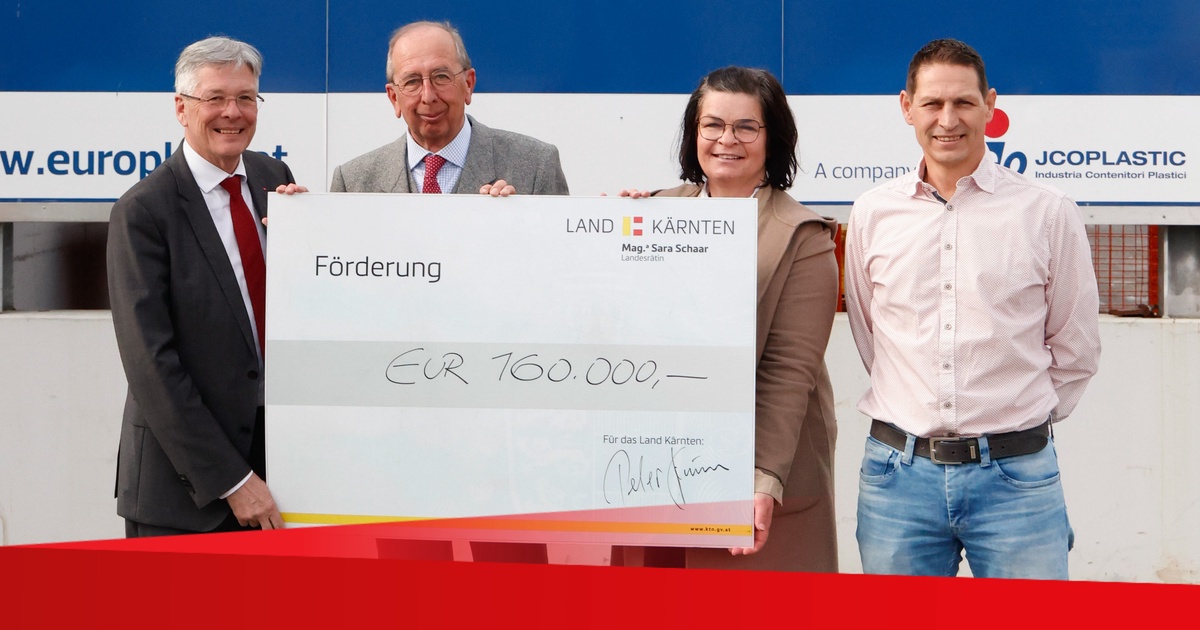 Europlast: Photovoltaik-Anlage mit 160.000 Euro gef&ouml;rdert