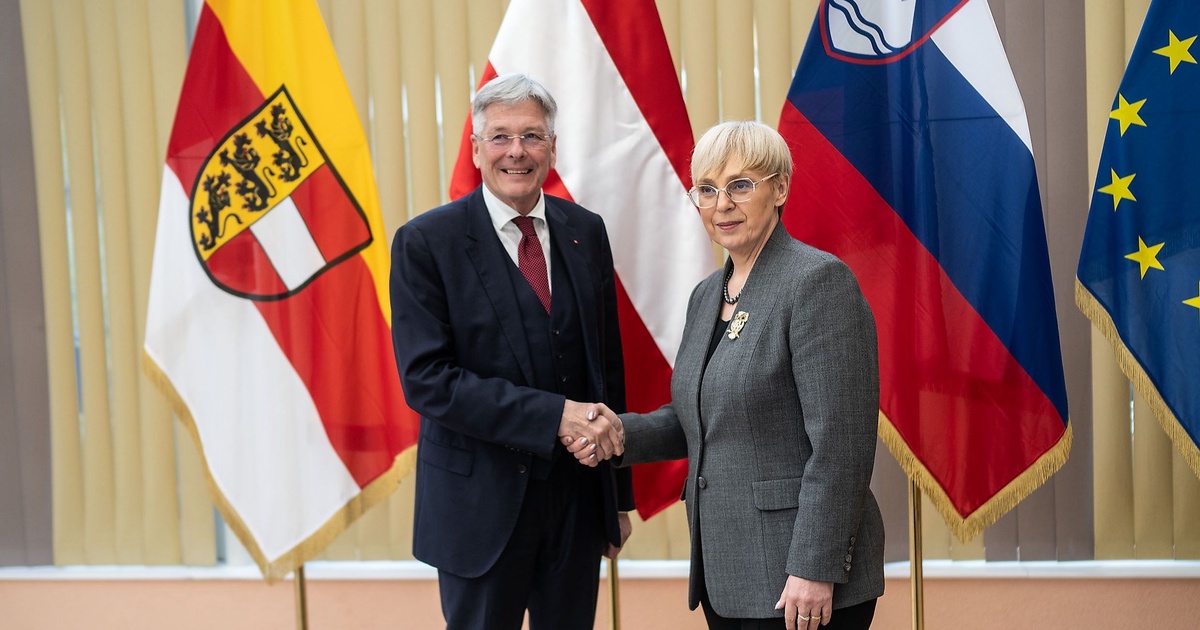 K&auml;rntner Landeshauptmann Kaiser traf Sloweniens Pr&auml;sidentin Pirc Musar