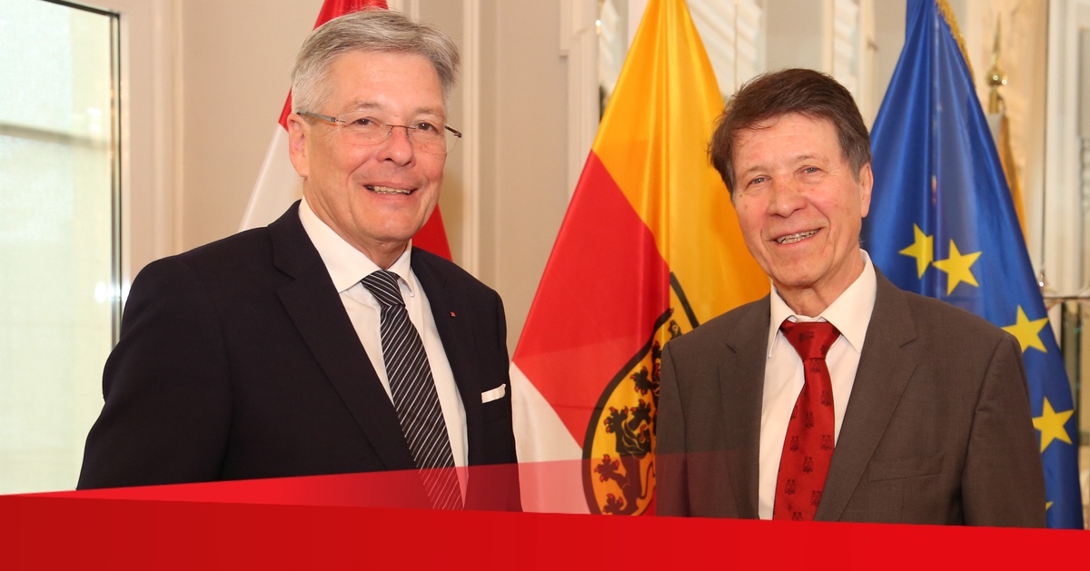 Antrittsbesuch aus dem &bdquo;zehnten&ldquo; Bundesland