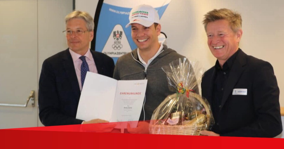Markus Salcher holte Gold beim Super-G