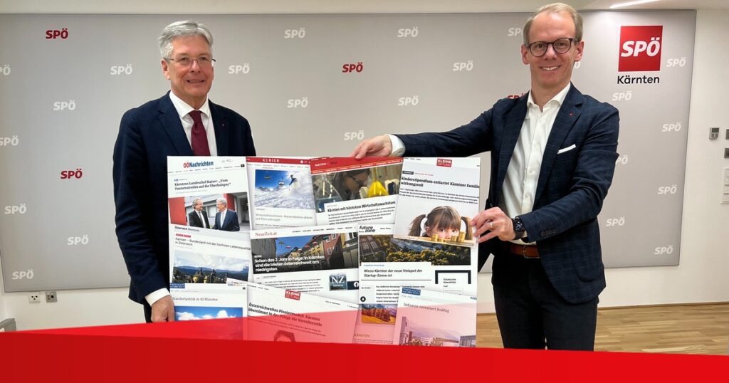SPÖ Kärnten zieht Bilanz und fordert vom Bund weitere Entlastungen