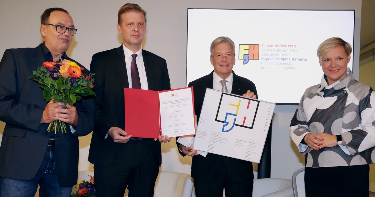 Fabjan-Hafner-Preis f&uuml;r die beste &Uuml;bersetzung verliehen
