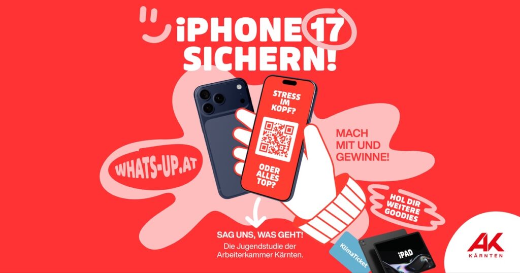AK Jugendstudie „Sag uns, was geht! – what’s-up“