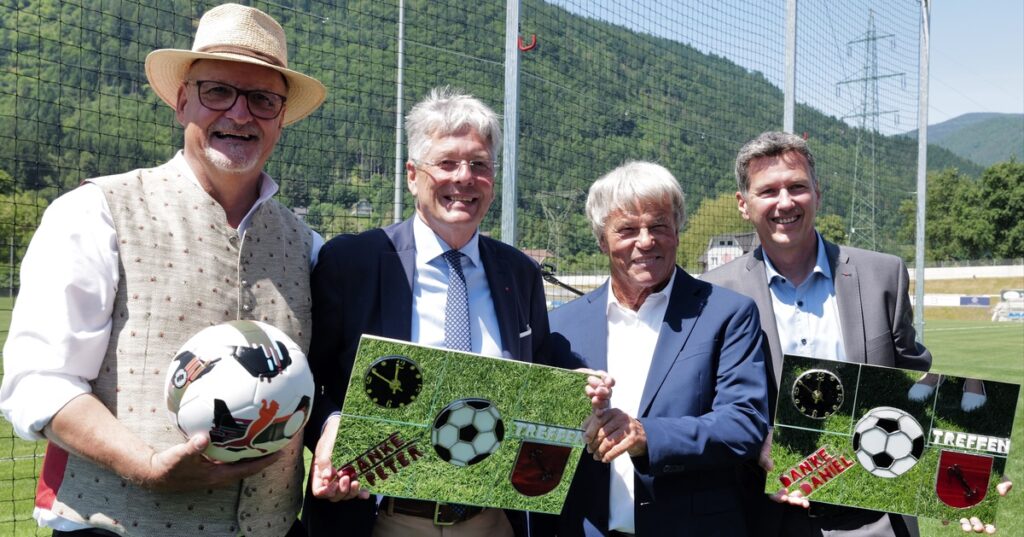 Freudentag für Gemeinde Treffen: Neue Sportanlage feierlich eröffnet