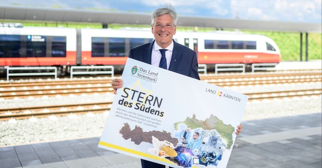 Historischer Tag: Erster Personenzug durchquert den Koralmtunnel