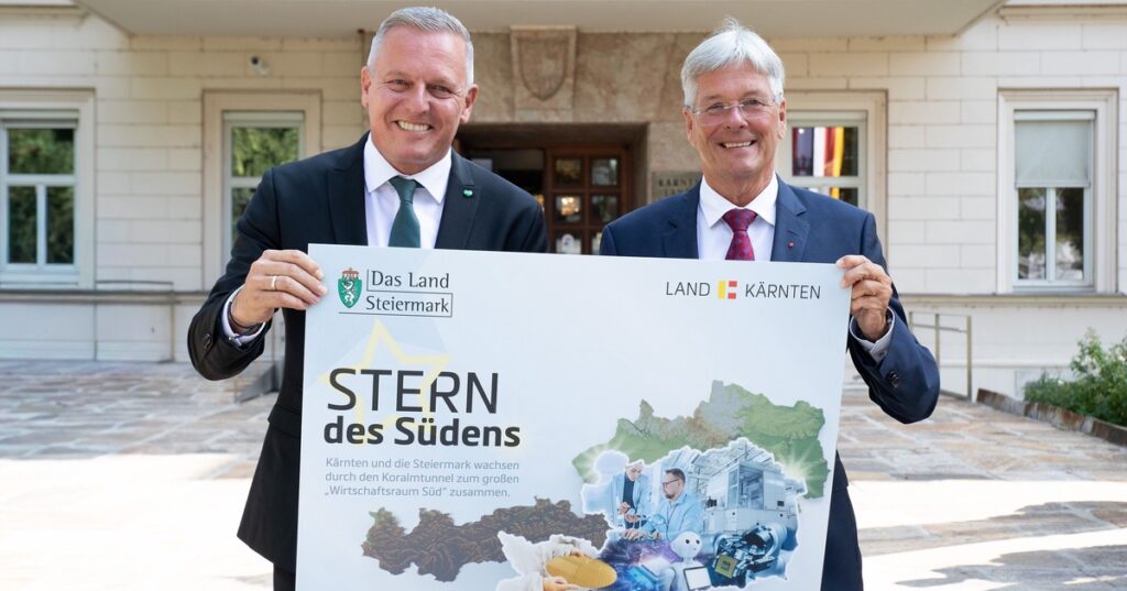 Kärnten-Steiermark: Mit der Koralmbahn zum Stern des Südens