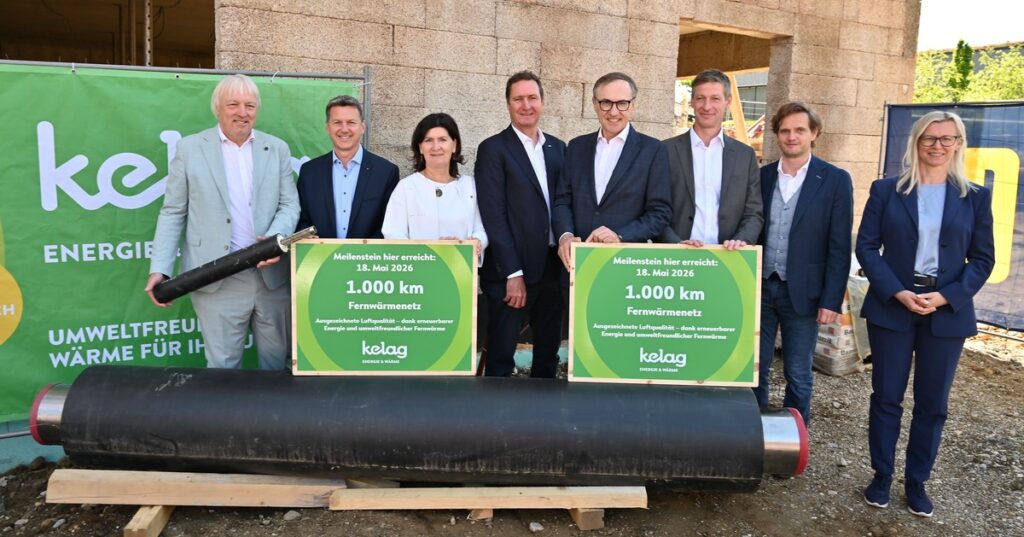 1.000 Kilometer Wärme für die Zukunft