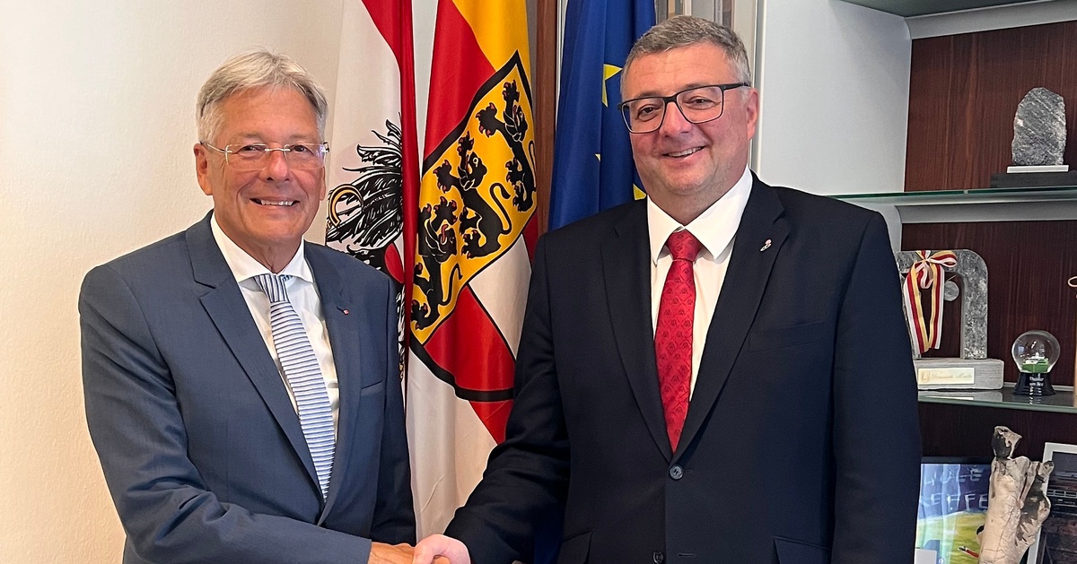 Antrittsbesuch stand im Zeichen der Sicherheit