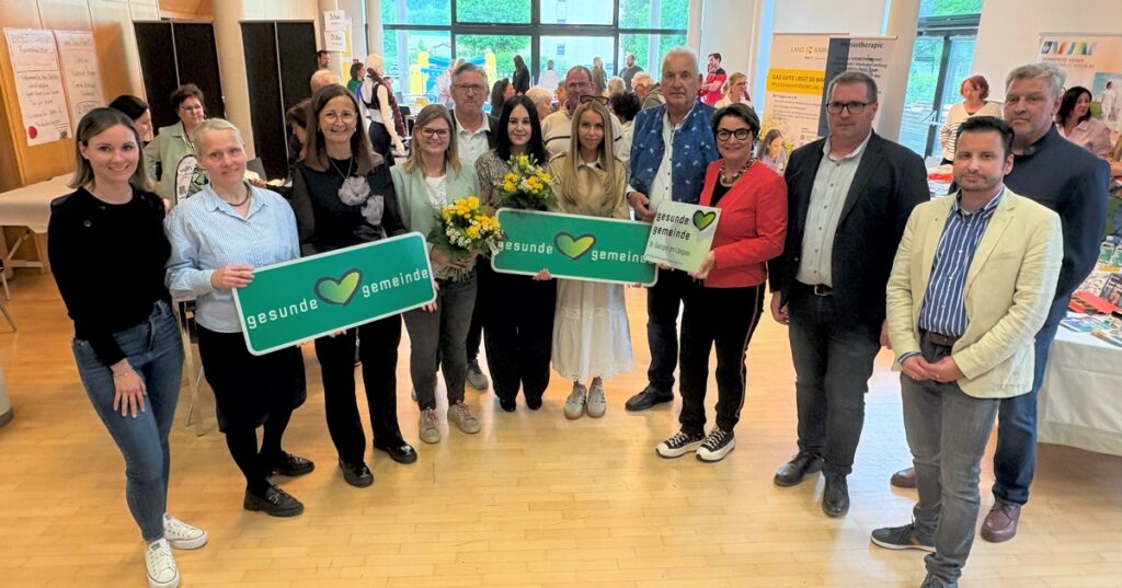 Zuwachs für die „Gesunden Gemeinden“