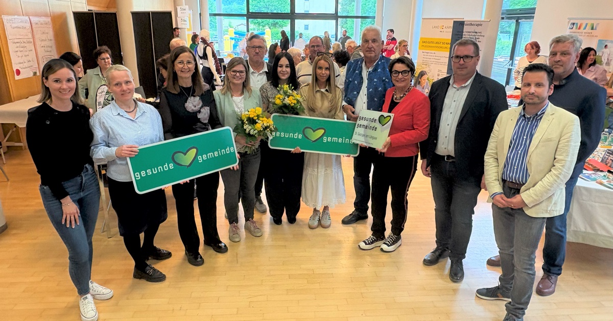 Zuwachs f&uuml;r die &bdquo;Gesunden Gemeinden&ldquo;