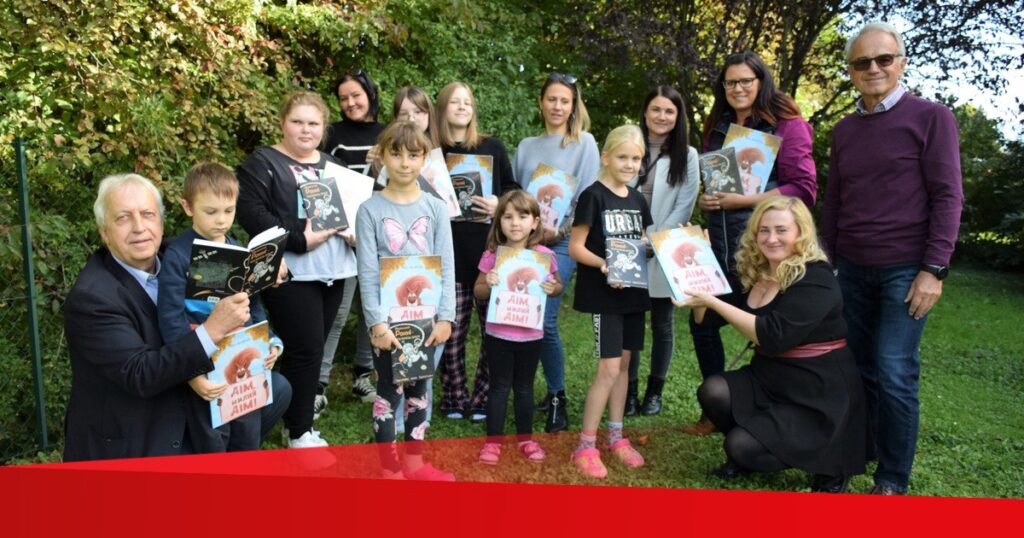 Ein Stück Heimat in Buchform für Kinder aus der Ukraine