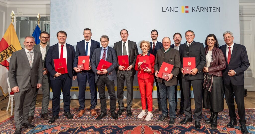 Hohe Landesauszeichnungen verliehen