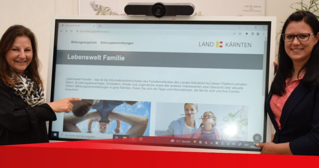 Lebenswelt Familie: Alle Kärntner Elternbildungsangebote auf einen Blick
