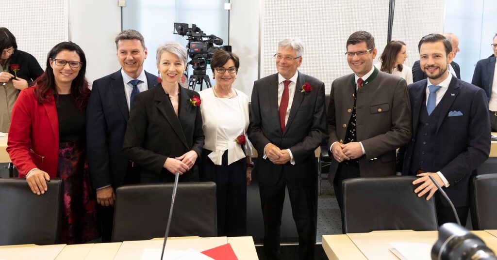 Konstituierende Landtagssitzung: „Nachhaltigkeits-Koalition“ will niemanden aus Bevölkerung zurücklassen