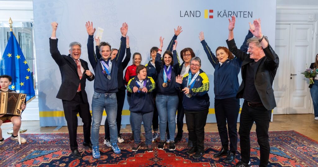 Großer Empfang für großartige Sportlerinnen und Sportler