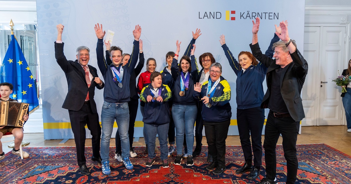 Gro&szlig;er Empfang f&uuml;r gro&szlig;artige Sportlerinnen und Sportler