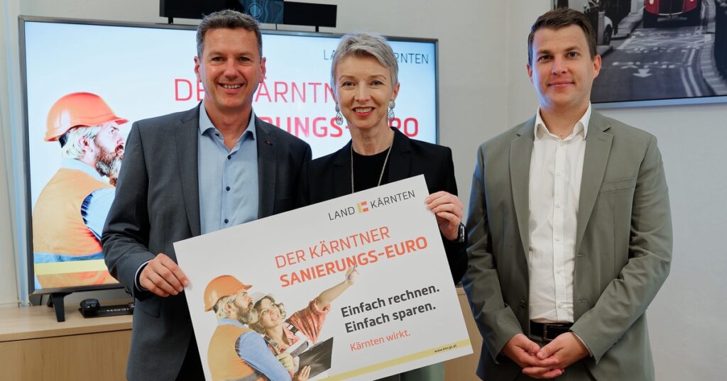 Sanieren leicht gemacht: Der Kärntner Sanierungs-Euro startet am 1.1.2026