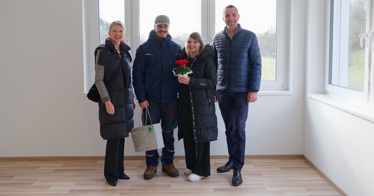 Willkommen zuhause: Neue Wohnungen in Griffen &uuml;bergeben