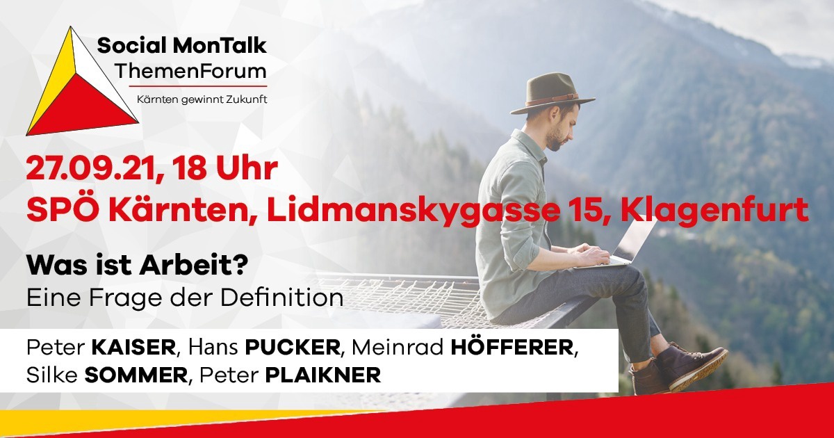 16. Social MonTalk: Was ist Arbeit?