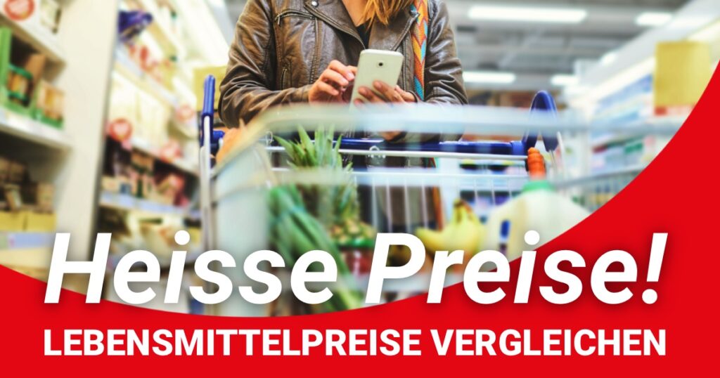 🛒 LEBENSMITTEL-PREISVERGLEICH