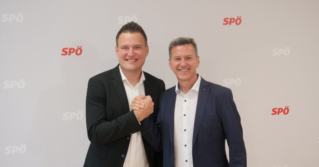 Landesparteivorsitzender Daniel Fellner präsentiert neue Führung: David Pototschnig wird Landesgeschäftsführer der SPÖ Kärnten