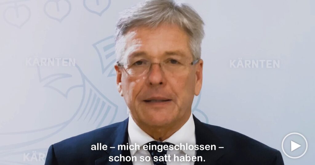 „Einschränkungen, die wir alle – mich eingeschlossen – schon so satt haben“