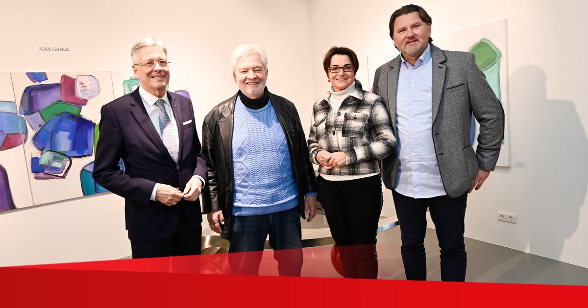 Max Gangl-Ausstellung in Klagenfurt er&ouml;ffnet