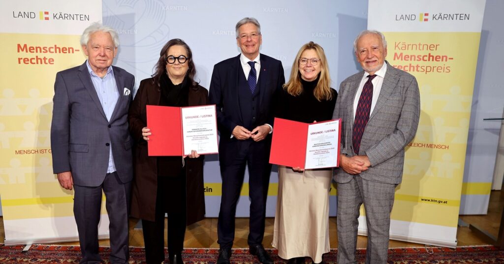 Kärntner Menschenrechtspreis 2025 verliehen