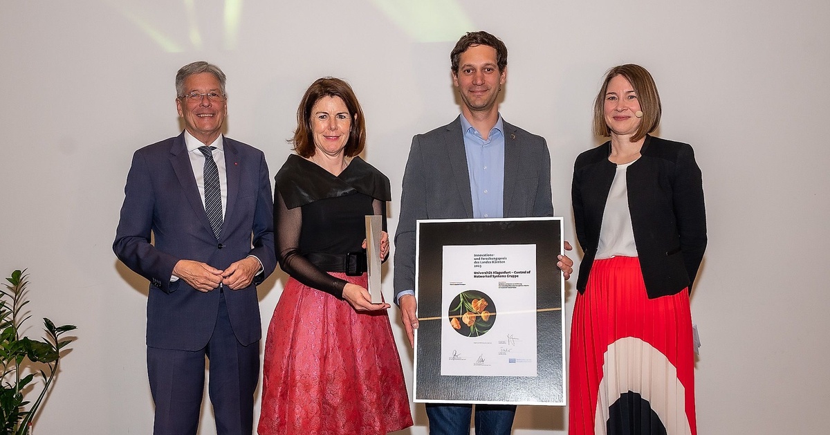 Innovations- und Forschungspreis des Landes K&auml;rnten 2023 vergeben