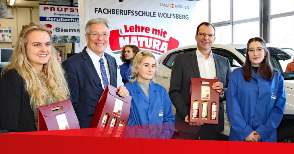 Neues Auto und neue Geräte – gelungener Schulstart in der Fachberufsschule Wolfsberg
