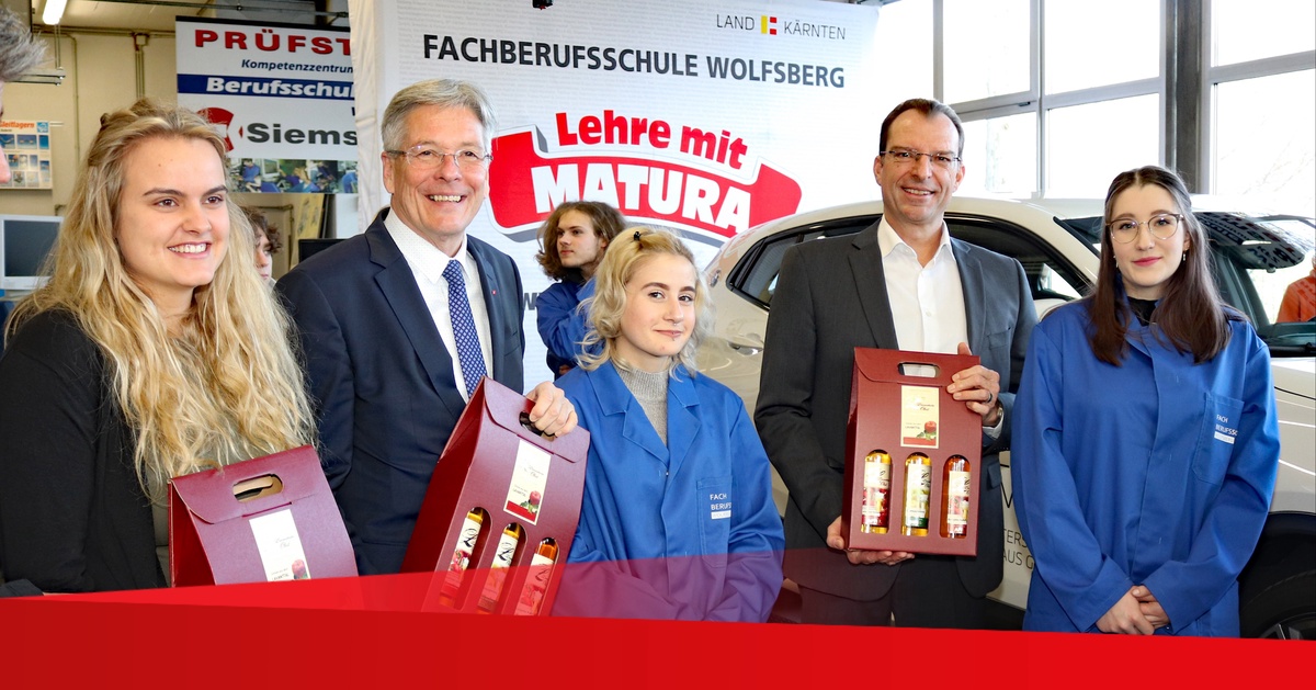 Neues Auto und neue Ger&auml;te &ndash; gelungener Schulstart in der Fachberufsschule Wolfsberg