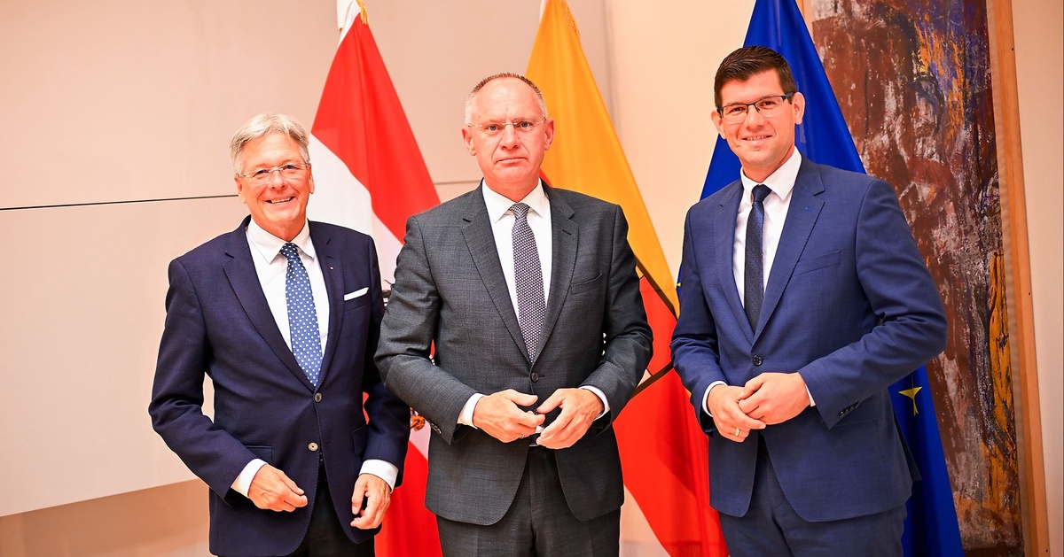 Arbeitsgespr&auml;ch mit Innenminister Gerhard Karner