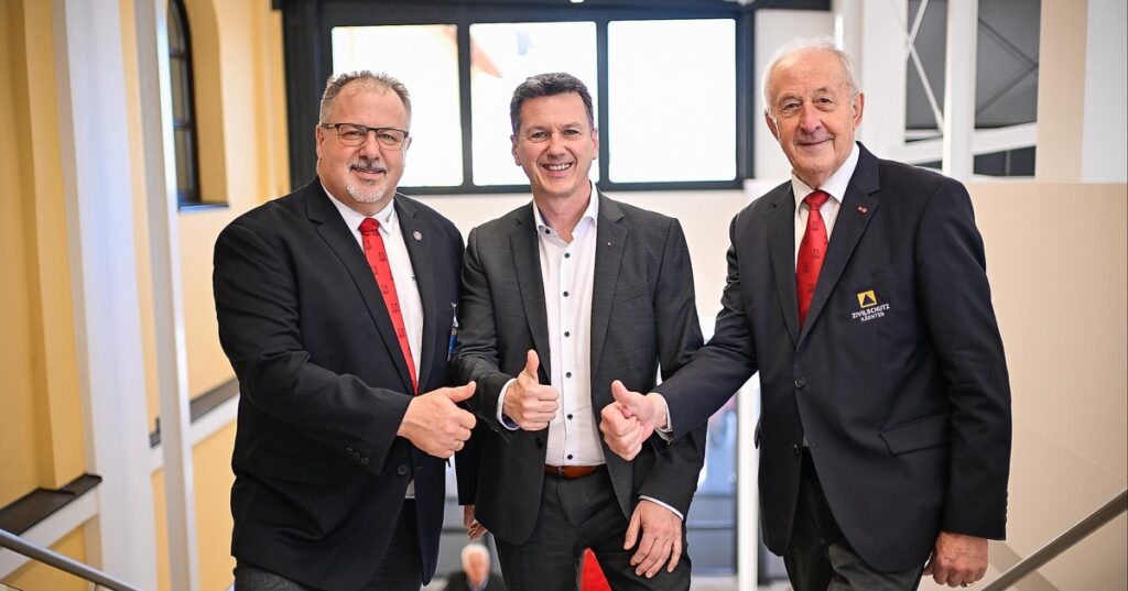 Zivilschutzverband Kärnten: Rudolf Schober übergibt an Harald Geissler