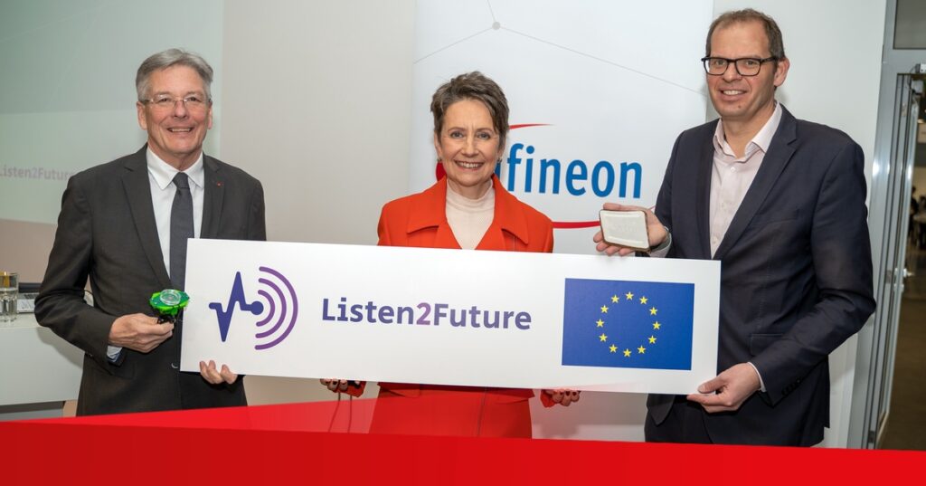 „Listen2Future“: Sieben Länder entwickeln unter Leitung von Infineon Austria „digitales Ohr“