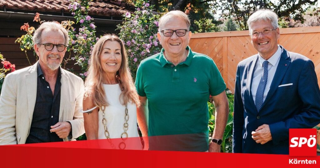 SPÖ Kärnten gratuliert Peter Ambrozy zum 75er!