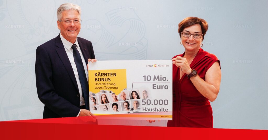 Kärnten Bonus: Auszahlung startet im Juli