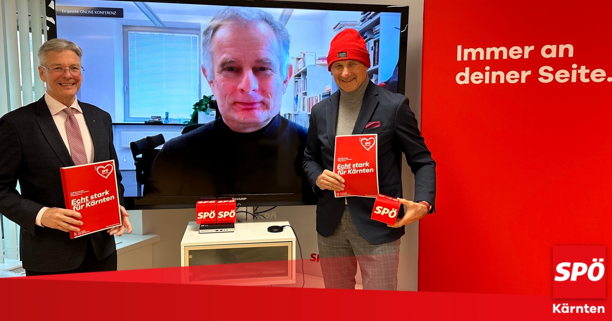 K&auml;rnten-Wahl 23: SP&Ouml; pr&auml;sentierte erste Kapitel aus Wahlprogramm