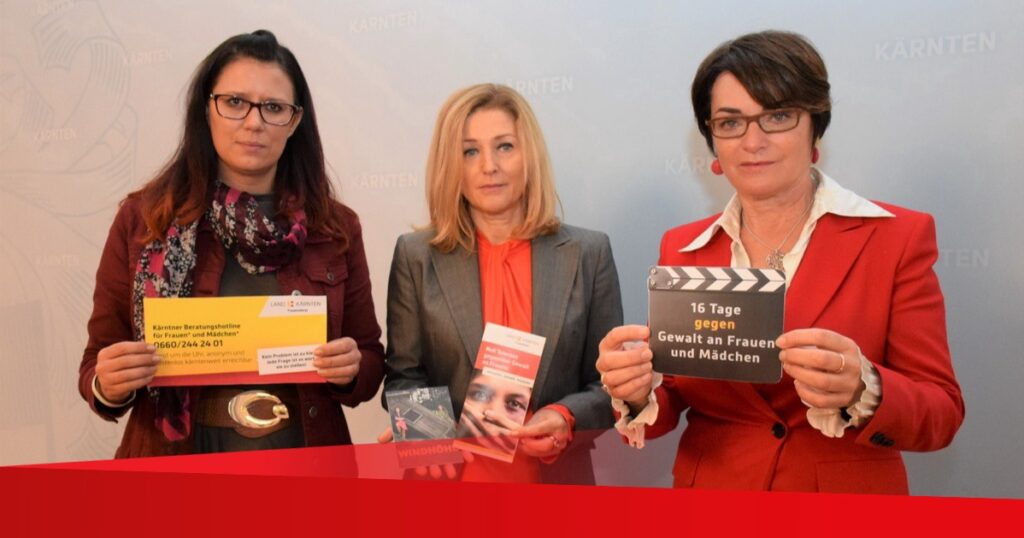 16 Tage gegen Gewalt an Frauen: Hilfe ist immer möglich!