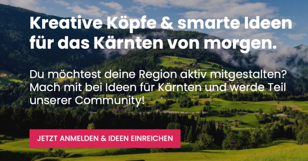 Erster Geburtstag der Plattform „Ideen4Kaernten“