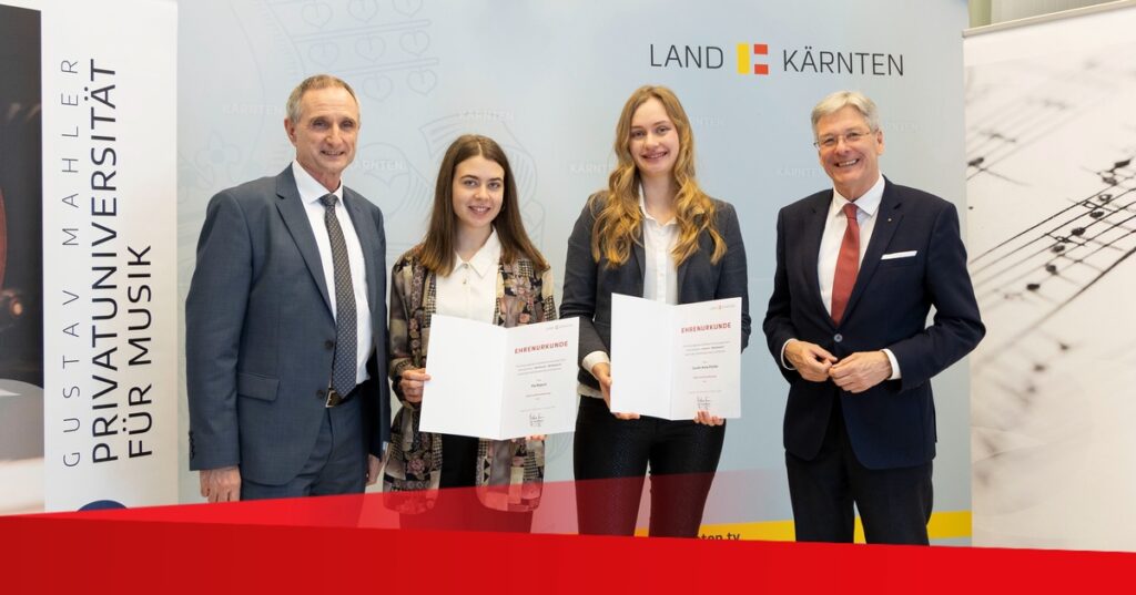 Land zeichnet hervorragende Musikerinnen und Musiker aus